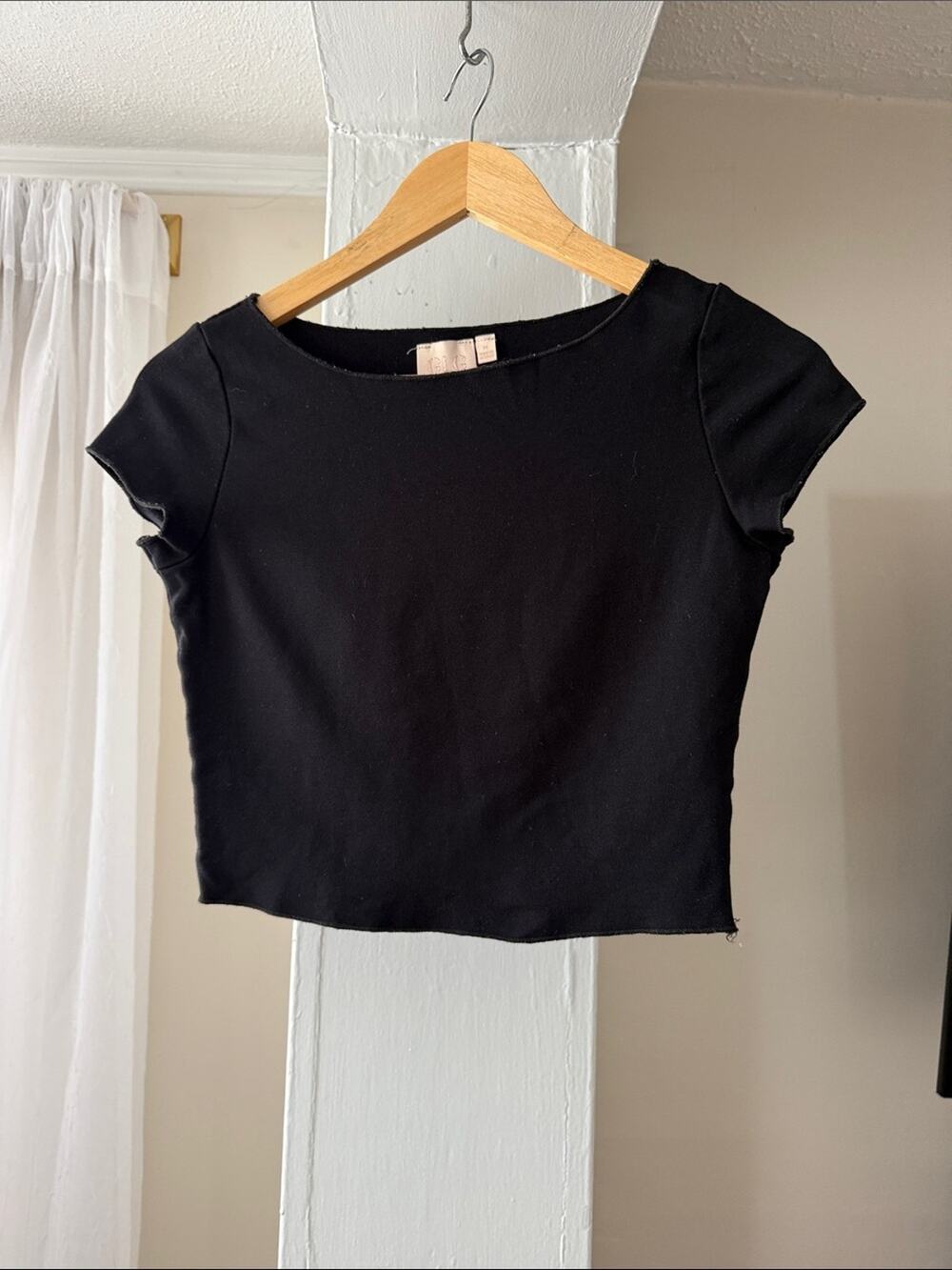 Black Crop Top
